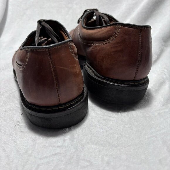 Allen Edmonds Mens Size 14 2R Brown Comfort Shoes Wilbert Oxfords 1951 45309 Dst - Picture 5 of 12